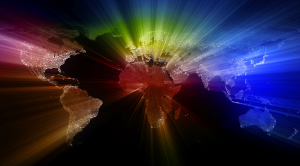 Earth at night