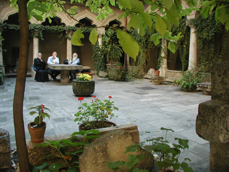 Stavropoulos Monastery in Bucharest, Romania