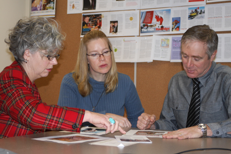 In the Reader's Digest War Room