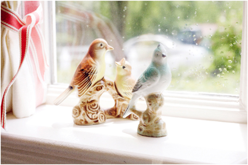 Ceramic birds