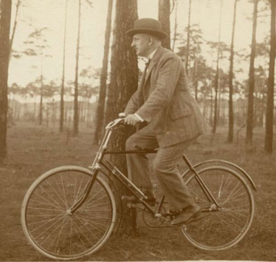 Man on bike