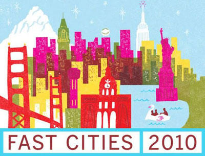 Ten fast cities