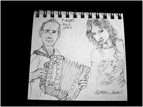 Puerto Rico Man, Watar Woman