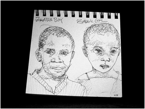 Zambia Boy, Zimbabwe Girl