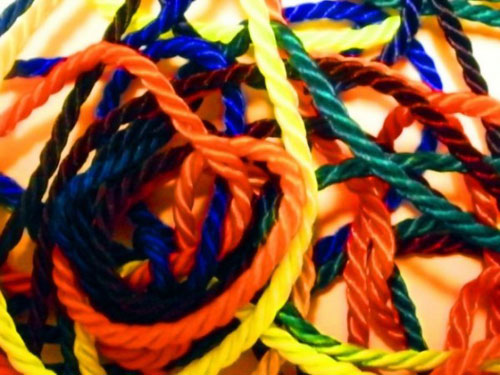 Tangled string