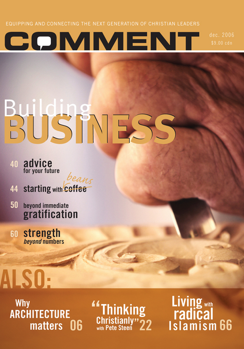 Comment Magazine - Building business
