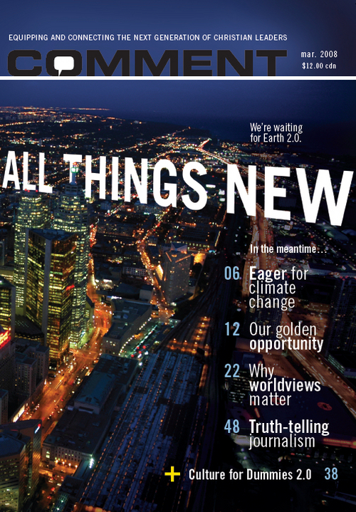 Comment Magazine - All things new