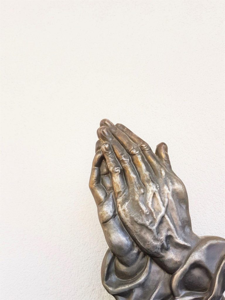 Bronze hands