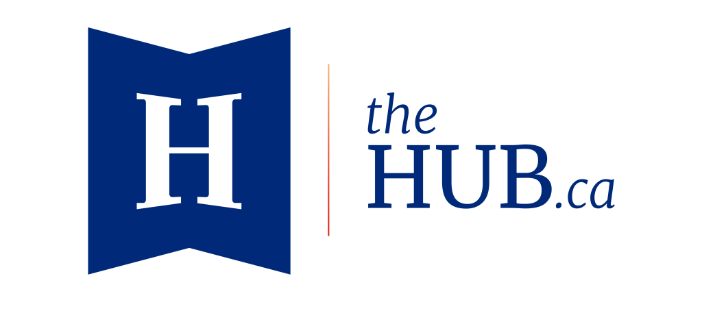 the hub logo, the co-sponsor of the event